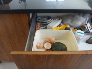 Worm food drawer
